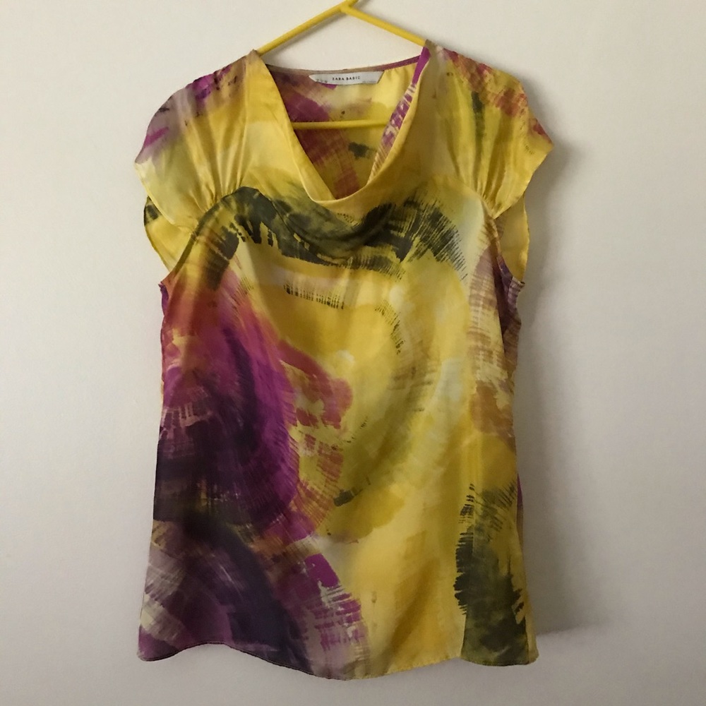 Zara Basic Sheer Top - image 1